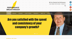 Desktop Screenshot of performance-breakthrough.com